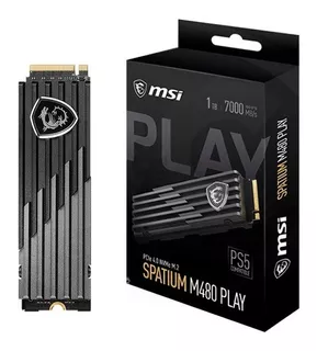 Solido 1tb Msi Spatium Play Ps5 7000mbs Disipador P4.0/3.0