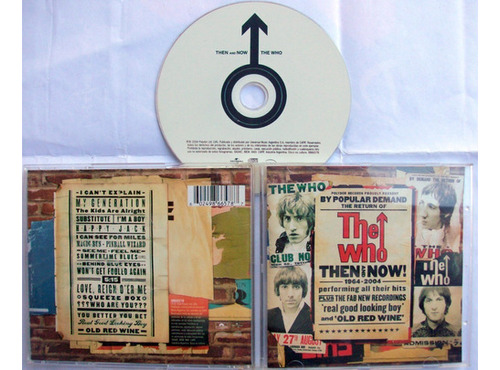 The Who - Then And Now 1964 2004 20 Hits / Cd 2004 Impecab 