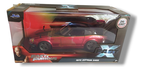 Auto Metalico Datsun 240z, Escala 1:24, Jada Toys, Fast X.