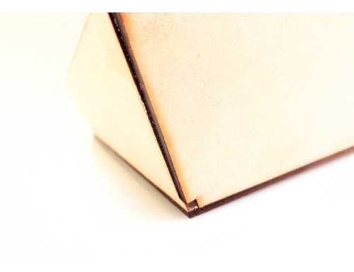 Imagen 4 de 4 de Kit Bandeja Lisa 20x20 X10uni Mdf Fibrofacil Combo Mayor Set