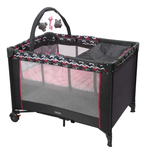Cuna Pack And Play Sleep Ii Rosado Bebesit Rosa