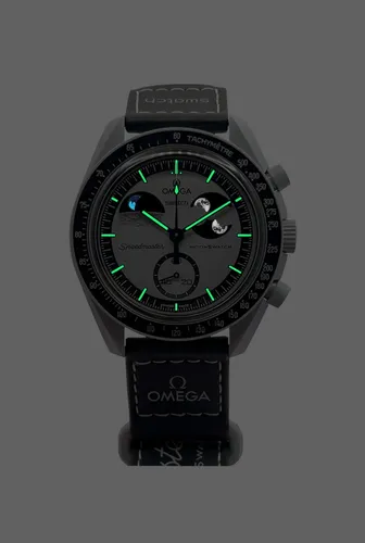 Relógio Moonswatch Omega X Swatch Mission To Earthphase Relógio Moonswatch Omega X Swatch Mission To Earthphase