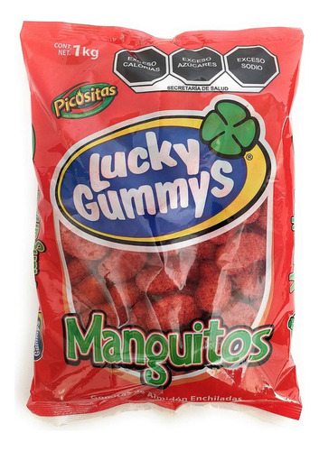 Gomitas De Manguitos Enchilados Lucky Gummys 1kg