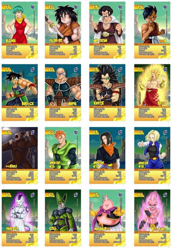 Cartas Dragon Ball Z Goku Anime Universo Retro Tope Quartet | MercadoLibre Cartas Dragon Ball Z Goku Anime Universo Retro Tope Quartet | MercadoLibre