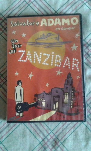 Salvatore Adamo - Un Soir Au Zanzibar Dvd Pop Frances