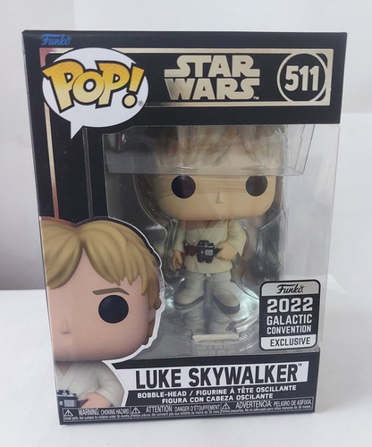 Funko Luke Skywalker 511 Galactic Convention 2022 Star Wars