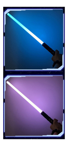 . Sable De Luz Electrónico Variable De 7 Colores Con Sonido