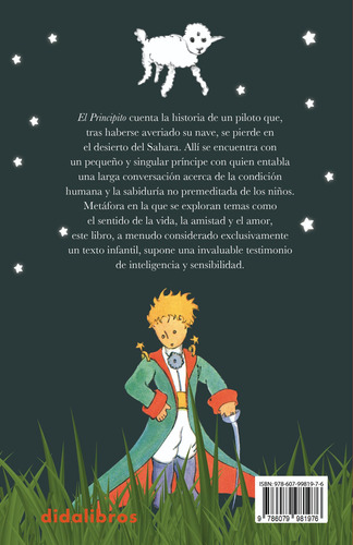 El Principito. The Little Prince Edición Bilingüe: , De Antoine De Saint-exupéry., Vol. 1. Editorial Dida Libros, Tapa Pasta Blanda, Edición 1 En Español, 2024
