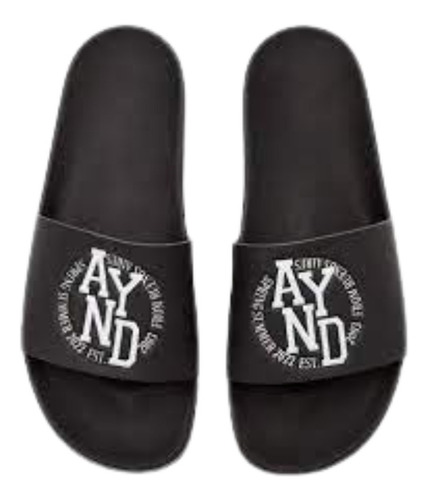 Sandalias Ay Not Dead Negro Ojotas