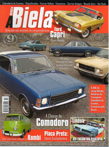 A Biela Nº47 Opala Comodoro 1975 A 1979 Vw Kombi Ford Capri