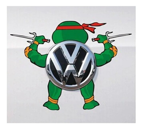 Calco Logo Vw Tortuga Ninja Autos Personalizados 