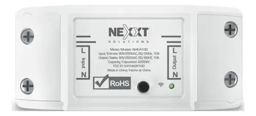 comprar Interruptor Switch Relay Inteligente Nexxt Nhe-r100 Wifi