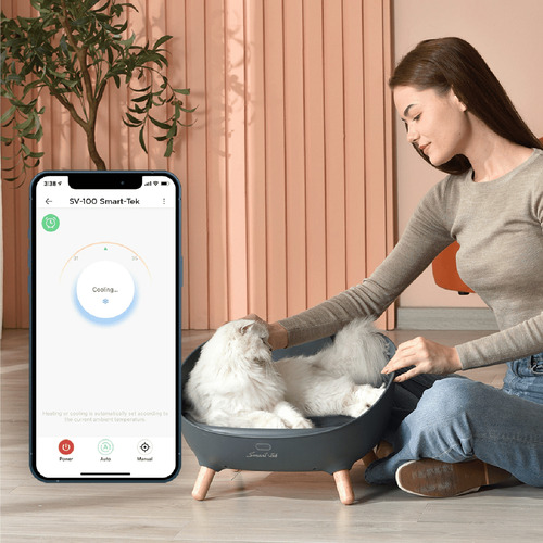 Cama Cucha Sofá Sillón Térmico Smart Tek Sv-100 Gato Perro