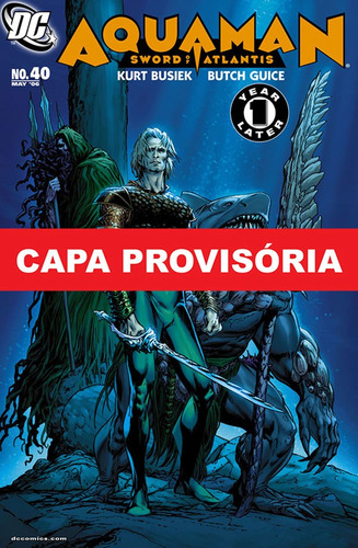 Aquaman: A Espada De Atlântida, De Kurt Busiek. Editora Panini, Capa Dura, Edição 1 Em Português, 2023