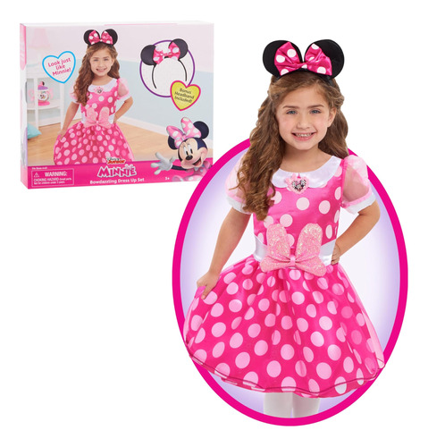 Vestido Deslumbrante De Minnie Mouse
