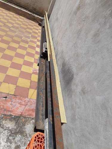 Perfil Doble T 16 Cm X 3,10 Metro X Ala De 7,4 X 8 Mm Espeso (Usado)