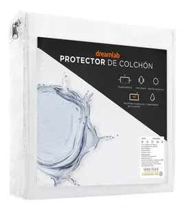 Protector De Colchón Dreamlab 100% Impermeable [individual