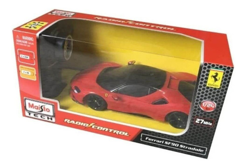 Mando a distancia en miniatura Ferrari Sf90 Stradale 1:24 Maisto