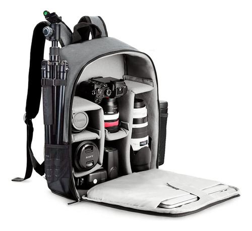 Caden Camera Backpack Bag With Laptop Comp B0881dxdpl_200424