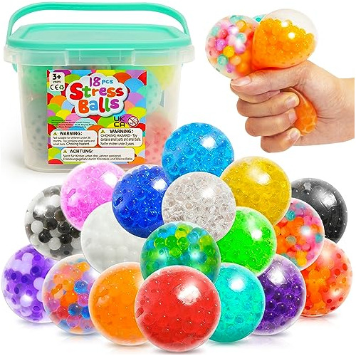 Juego De Bolas De Estrés Sensorial Niños Y Adultos, P...