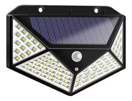 Panel Reflector Solar 100 Led Sensor Movimiento Ip65 Color D