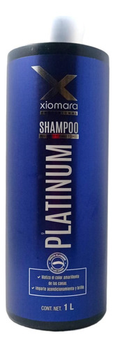 Shampoo Matizador De Canas Profesional Xiomara 1 Lt