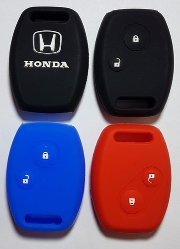 Funda Llave Silicona Honda 2 Botones Civic Fit City Crv