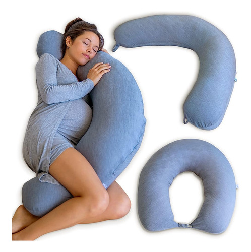 Pharmedoc Crescent Cooling Pregnancy Pillows - Body Pillow F