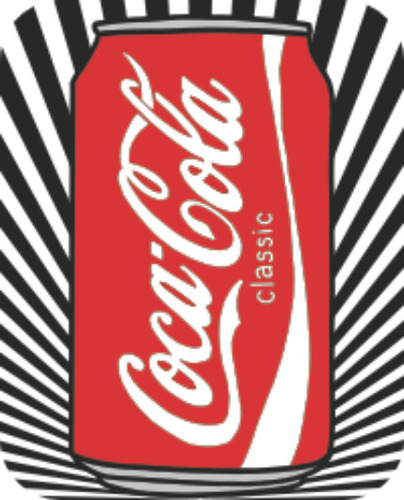 Llavero Coca-cola Minimalista