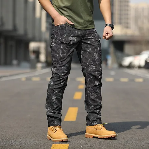 Comprar Pantalones tácticos militares para hombre, pantalones