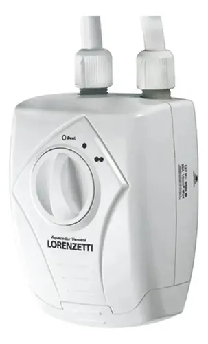 Aquecedor Elétrico de Água Lorenzetti Versátil 3 Temperaturas Branco 5500W