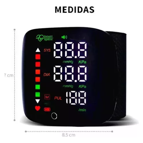 MEDIDOR DE PRESION ARTERIAL CON VOZ INTELIGENTE INCLUYE CABLE USB GENERICO