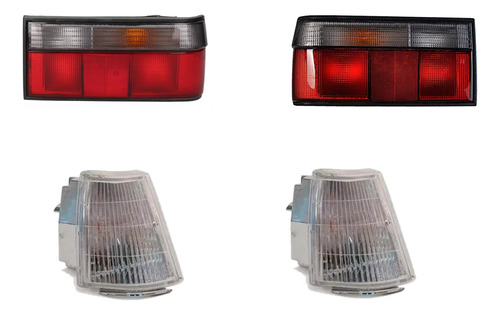 Juego Faros Traseros Renault 9 Fume + Juego Faros Giro R9