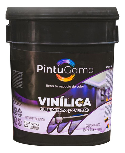 Pintura Pintugama Vinilica Tipo A Cuñete