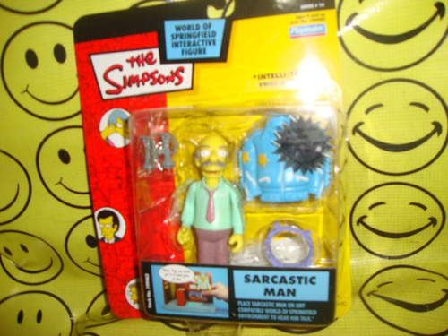 Simpsons Sarcastic Man Playmates Figura