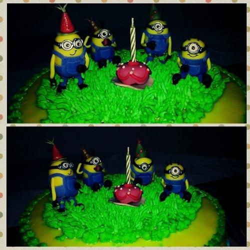 Minions Adornos De Torta Y Souvenirs!