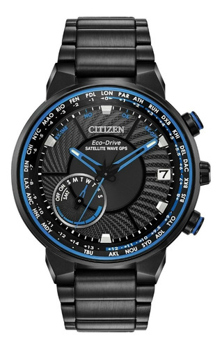 Reloj Citizen Ecodrive F150 Freedom Gps  Azul Cc3038-51e