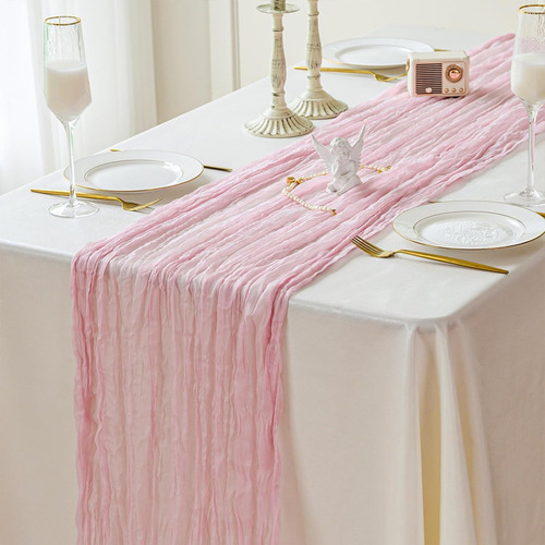 Table Runner, Gasa Semitransparente, De Estopilla