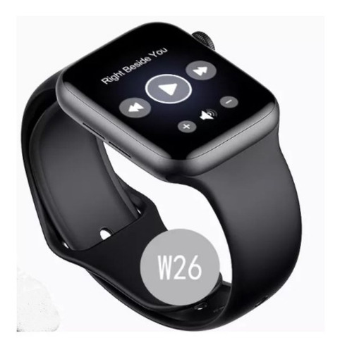 Imagen 5 de 7 de Reloj Smart Watch W 26 Color Negro