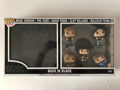 Funko Pop Album 17 Ac/dc Back In Black Ac Dc Walmart Exclusi (Usado)