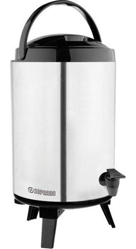 Botijao Térmico Garrafão Palace 9,5 Litros Inox - Soprano