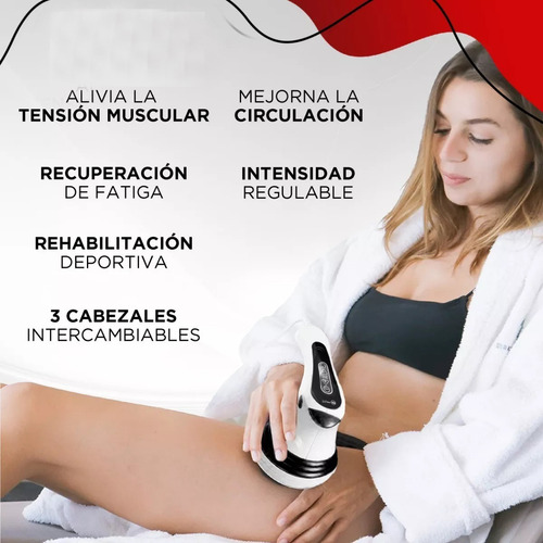 Imagen 6 de 10 de Masajeador Turbo Cuerpo P/ Cremas Masaje Anticelulitis (w11)