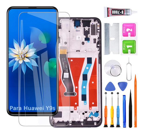Pantalla Para Huawei Y9s Stk-lx3 Display Con Marco H&LYCYJ