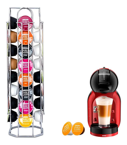 Suporte Porta 32 Capsulas Dolce Gusto Cafe Premium Torre | Parcelamento sem  juros