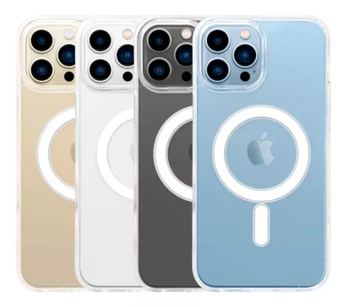 Case Capa Clear Magnetica Para iPhone 14 14 Pro E Max
