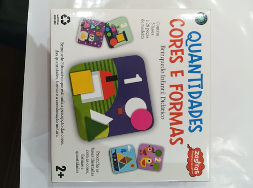Jogo Educativo Cores E Formas Infantil Estimula A Percepção