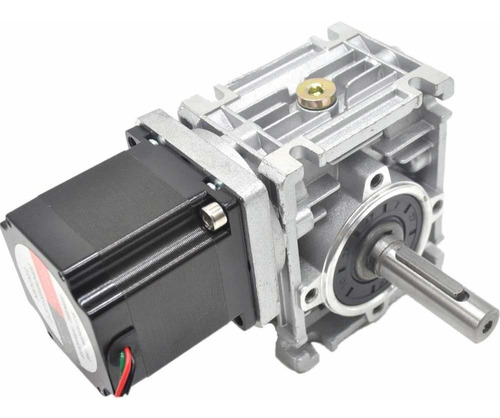 Worm Gear Nema23 Motor Paso 3.5 L2.1 Relacion Estuche