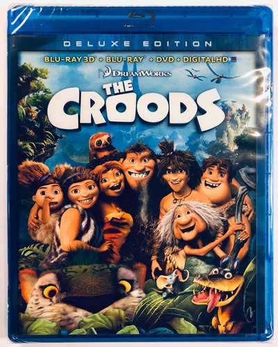 The Croods - Blu Ray Y Blu Ray 3d