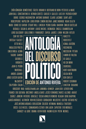 Libro Antologã­a Del Discurso Polã­tico - Antonio Rivera