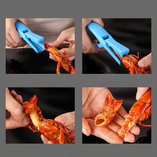 5 Uds Herramienta Para Mariscos Desgranadora De Rojo